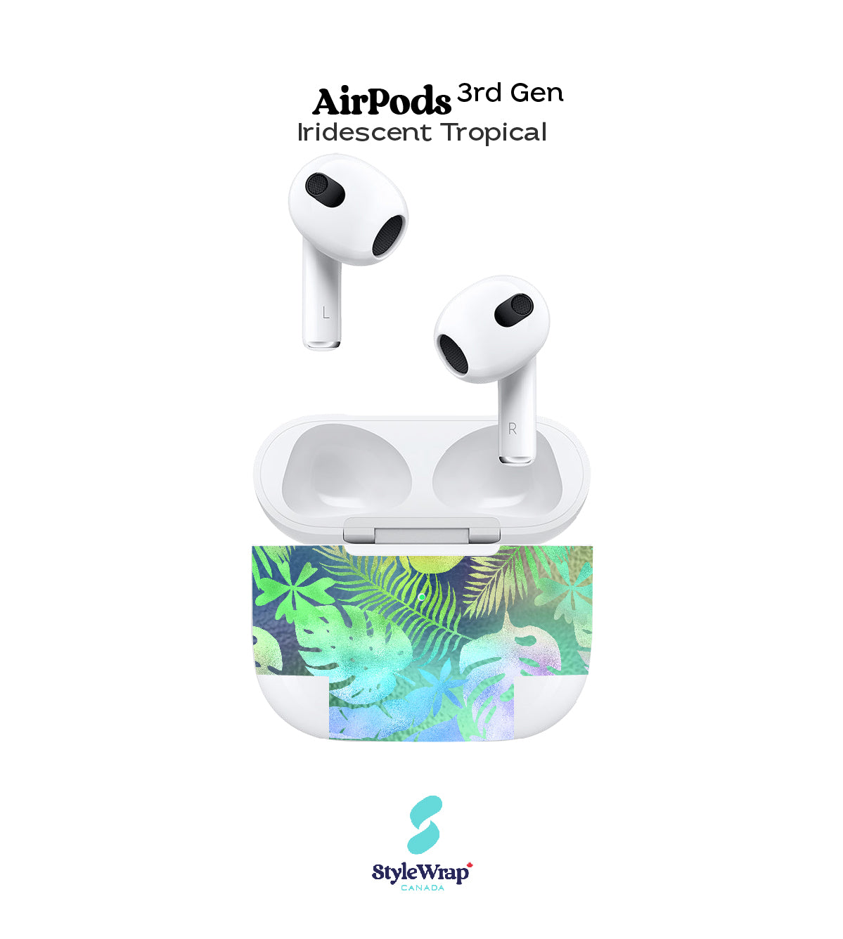 AirPods - Iridescent Tropical