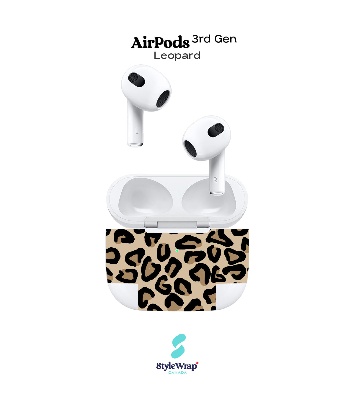 AirPods - Leopard Print