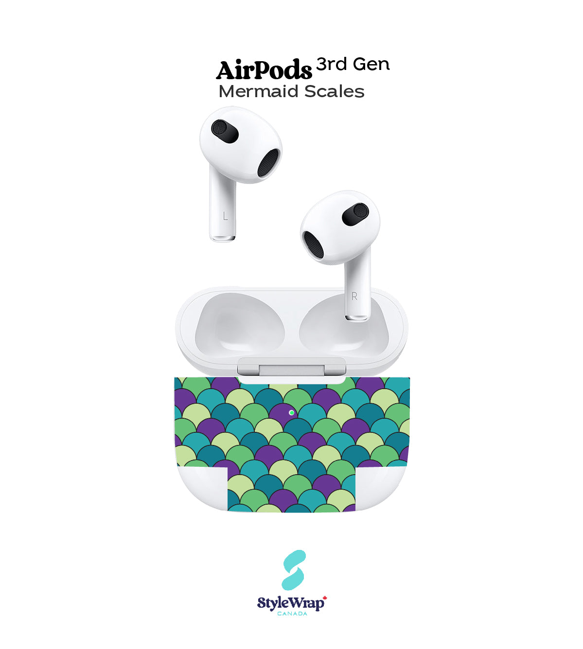 AirPods - Mermaid Scales