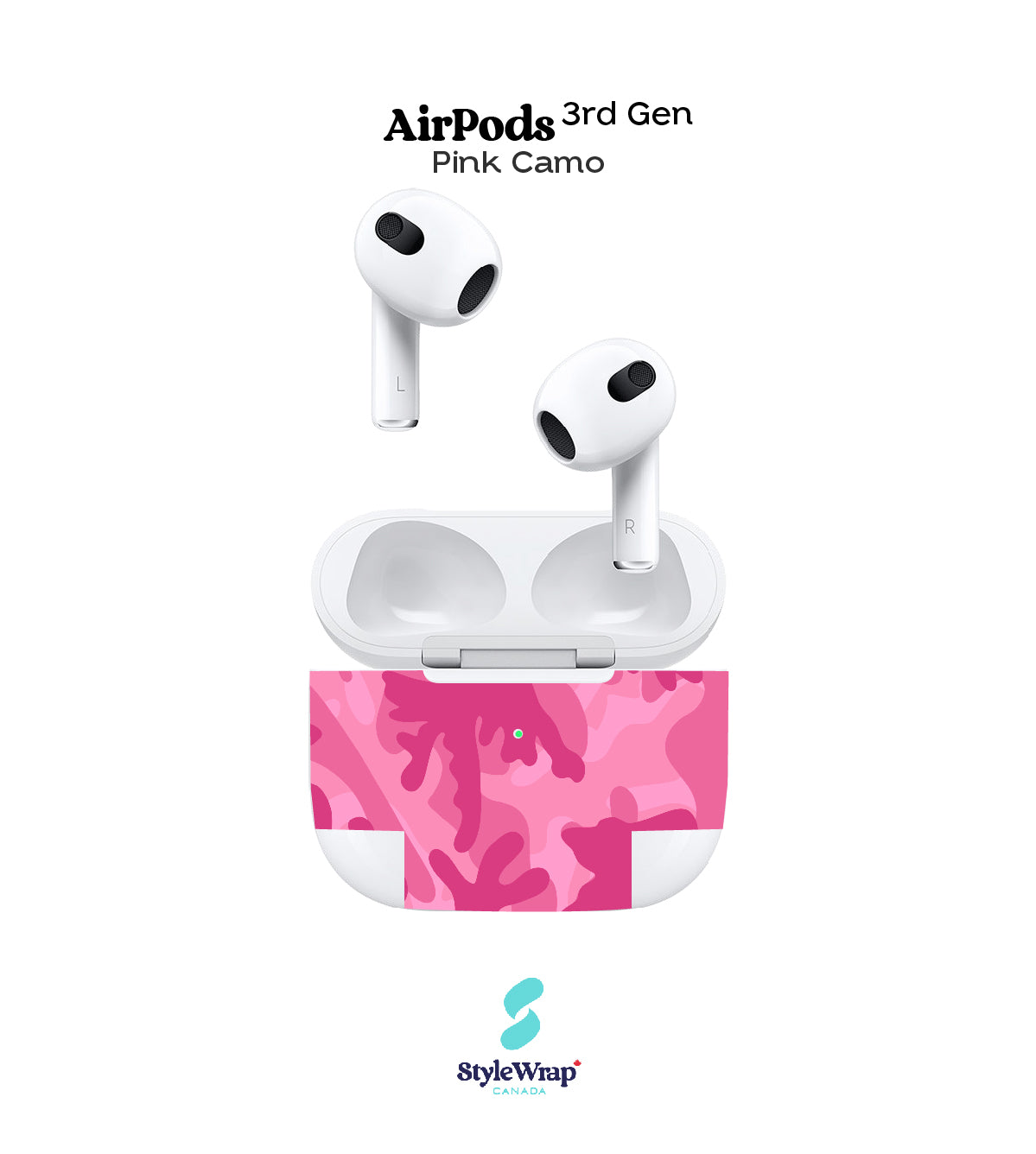 AirPods - Pink Camo