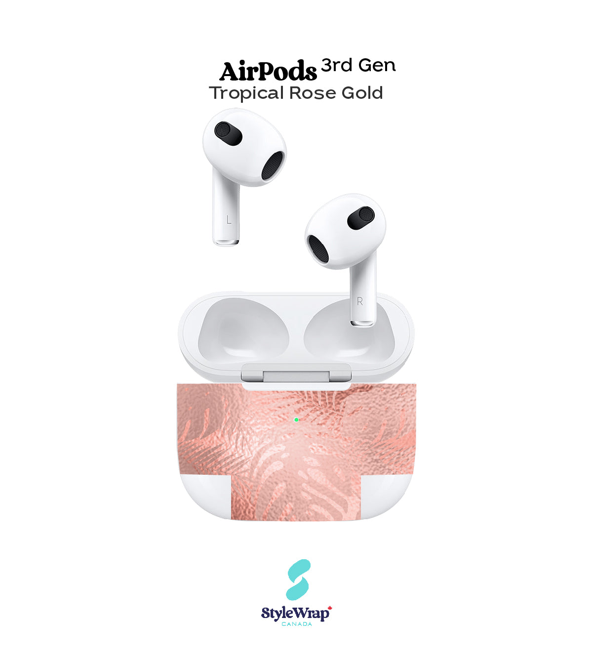 AirPods - Tropical Rose Gold