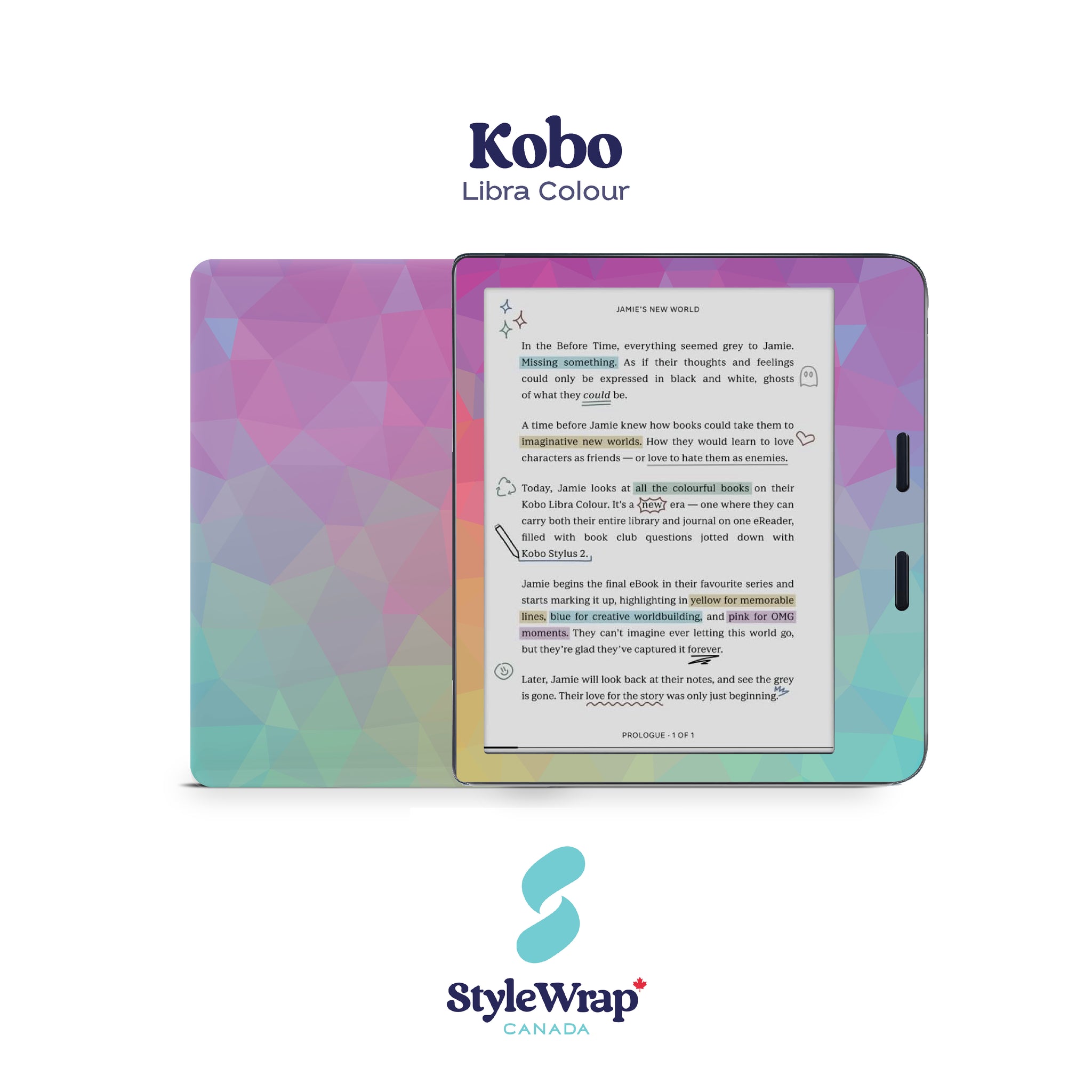 Kobo - Geometric Rainbow