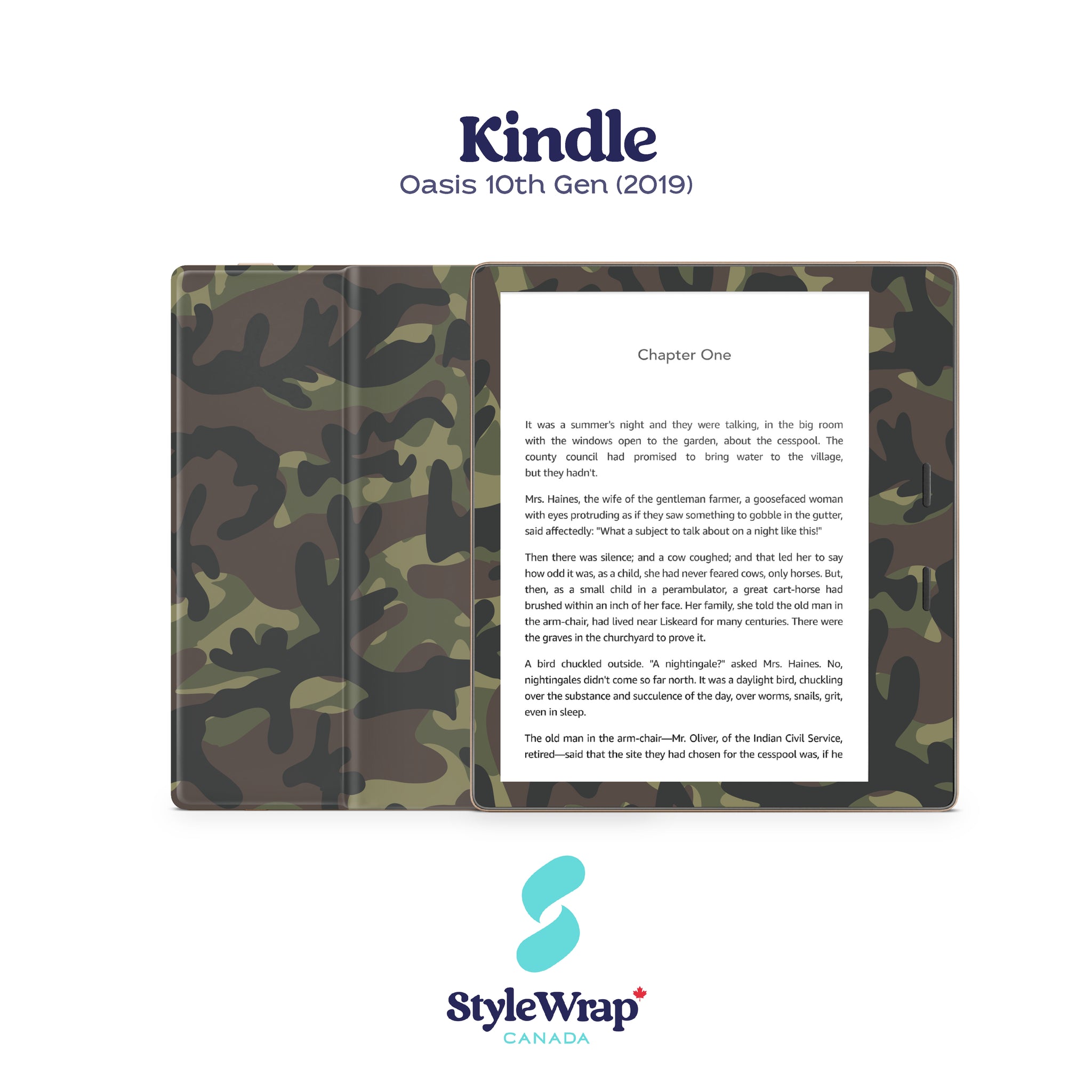 Kindle - Green Camo