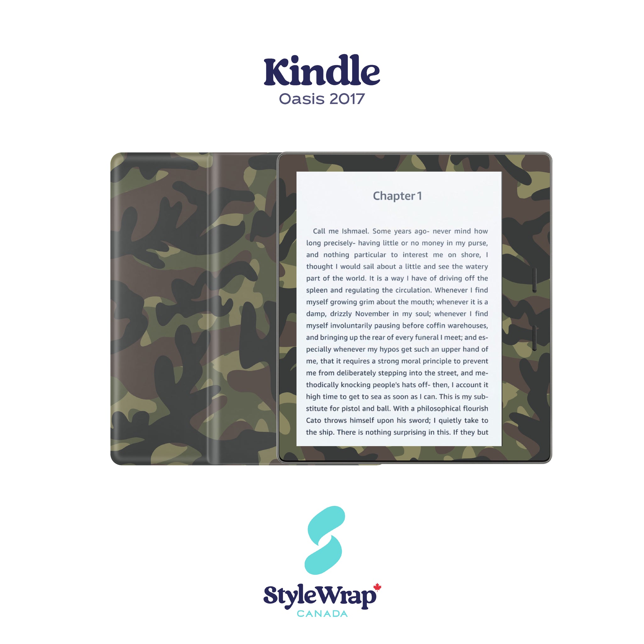 Kindle - Green Camo