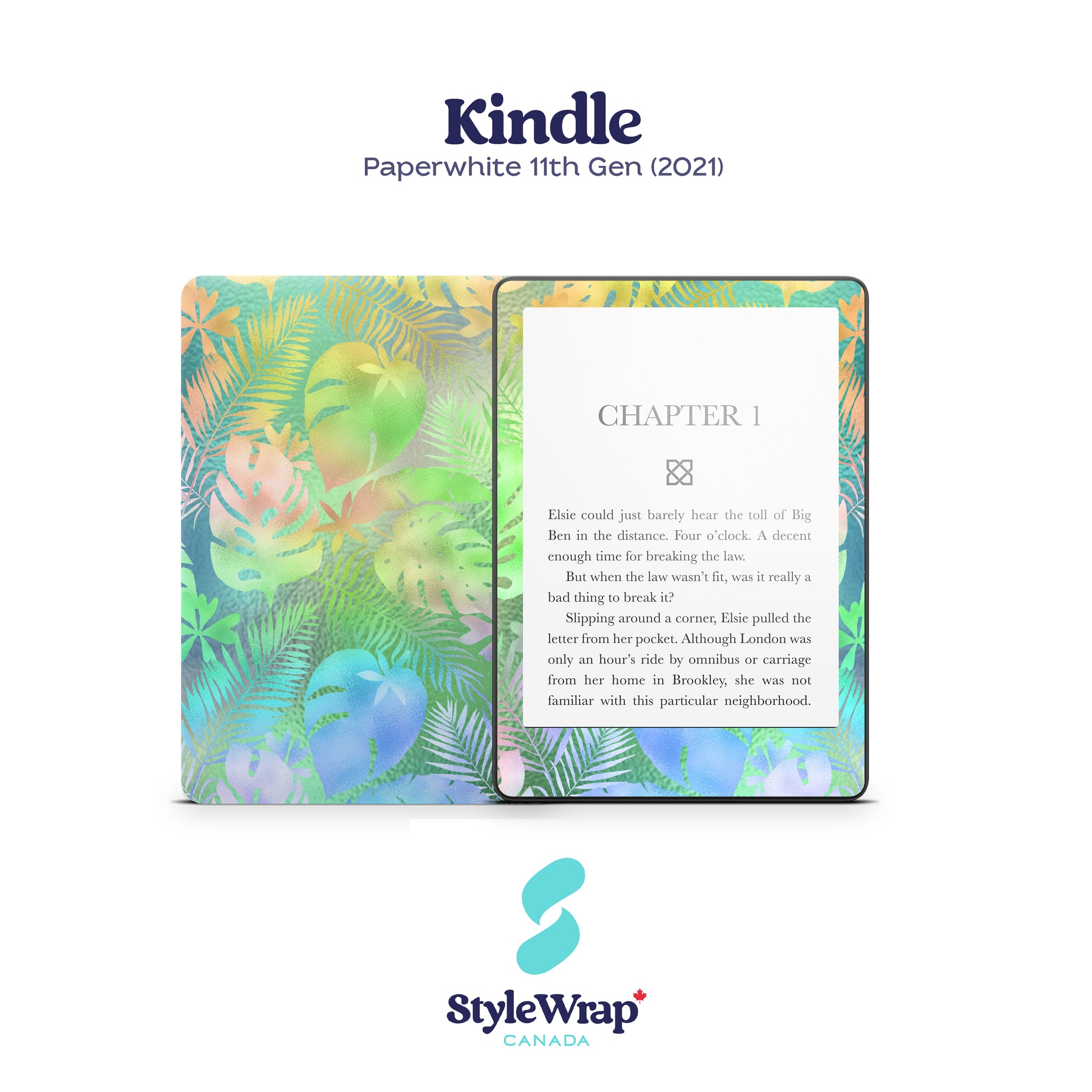 Kindle - Iridescent Tropical