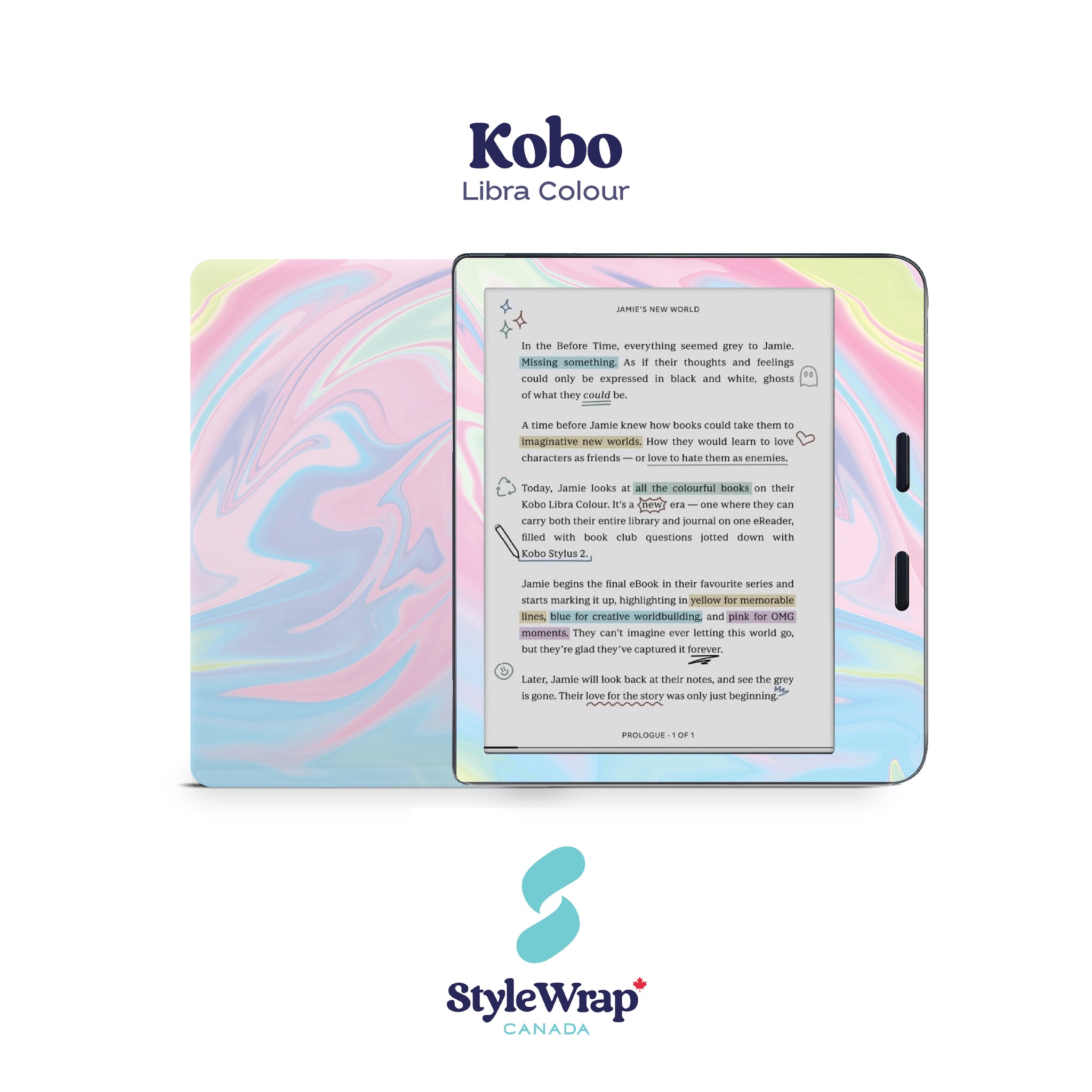 Kobo - Pastel Marble