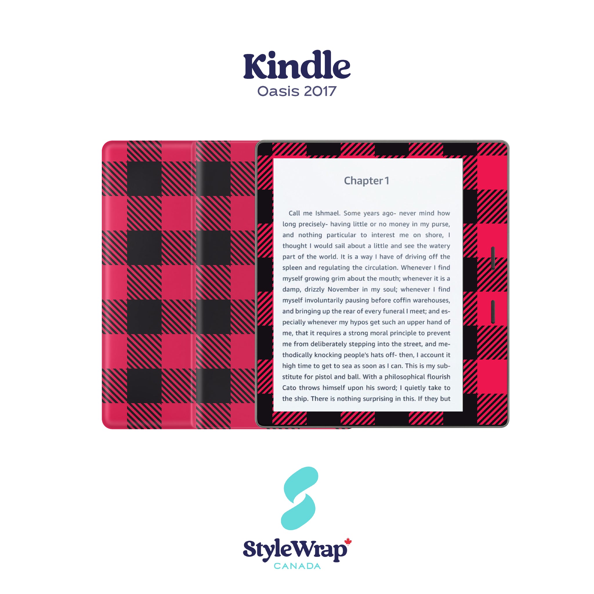 Kindle - Red Plaid