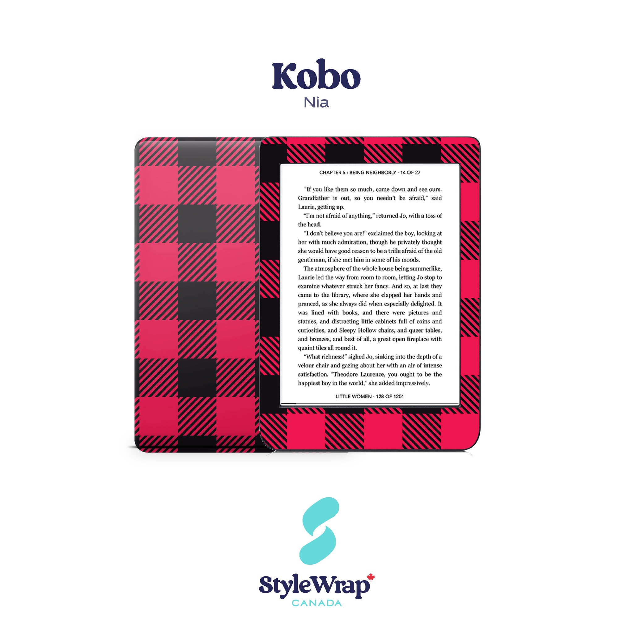 Kobo - Red Plaid