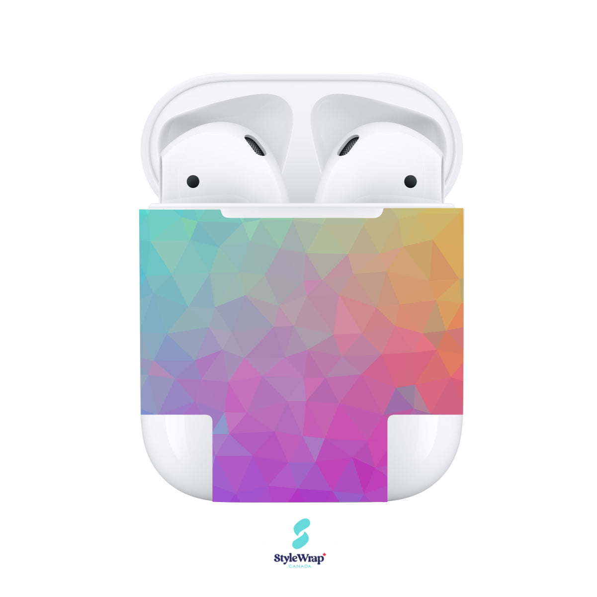 AirPods - Geometric rainbow