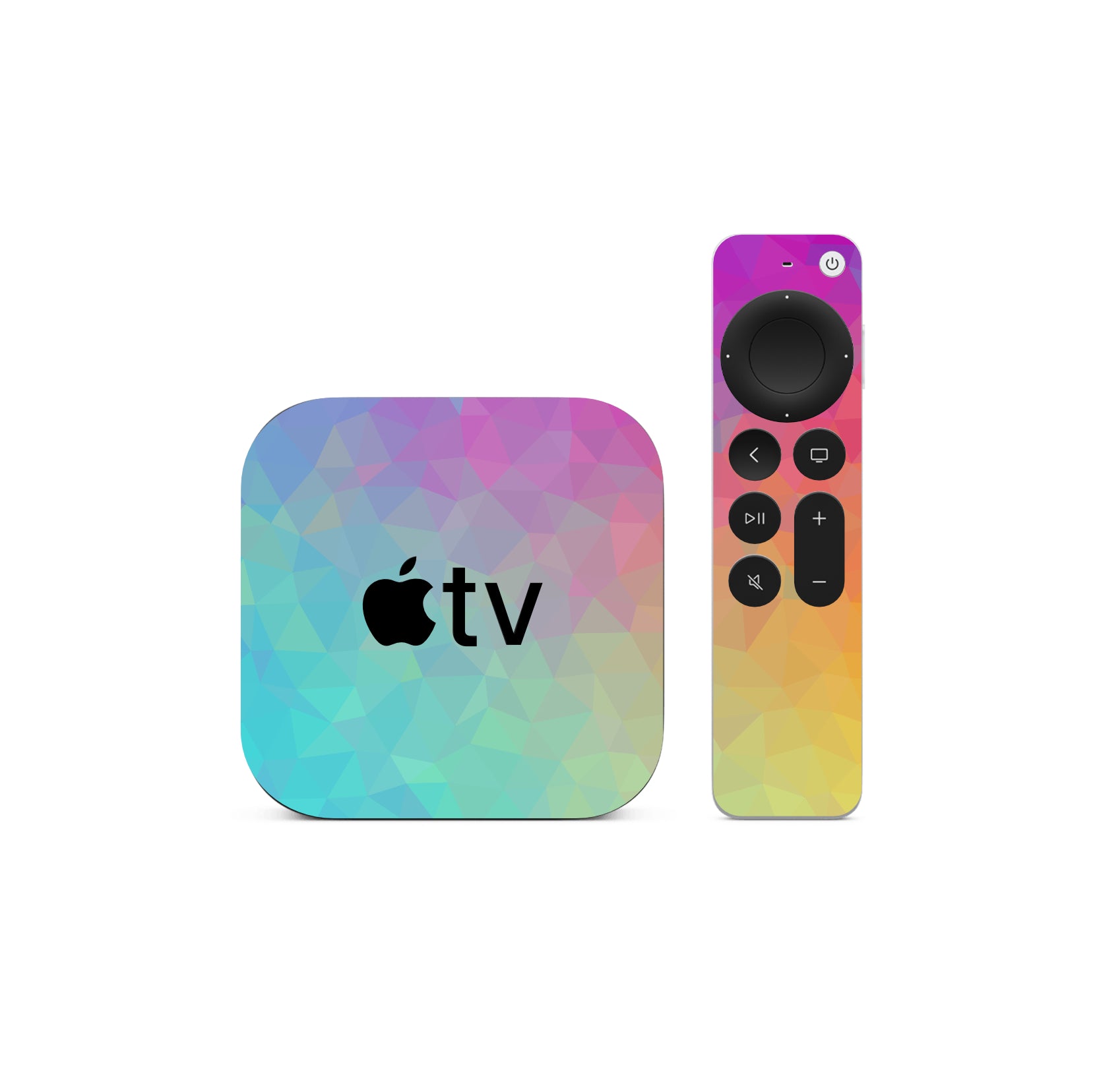 Apple TV - Geometric Rainbow