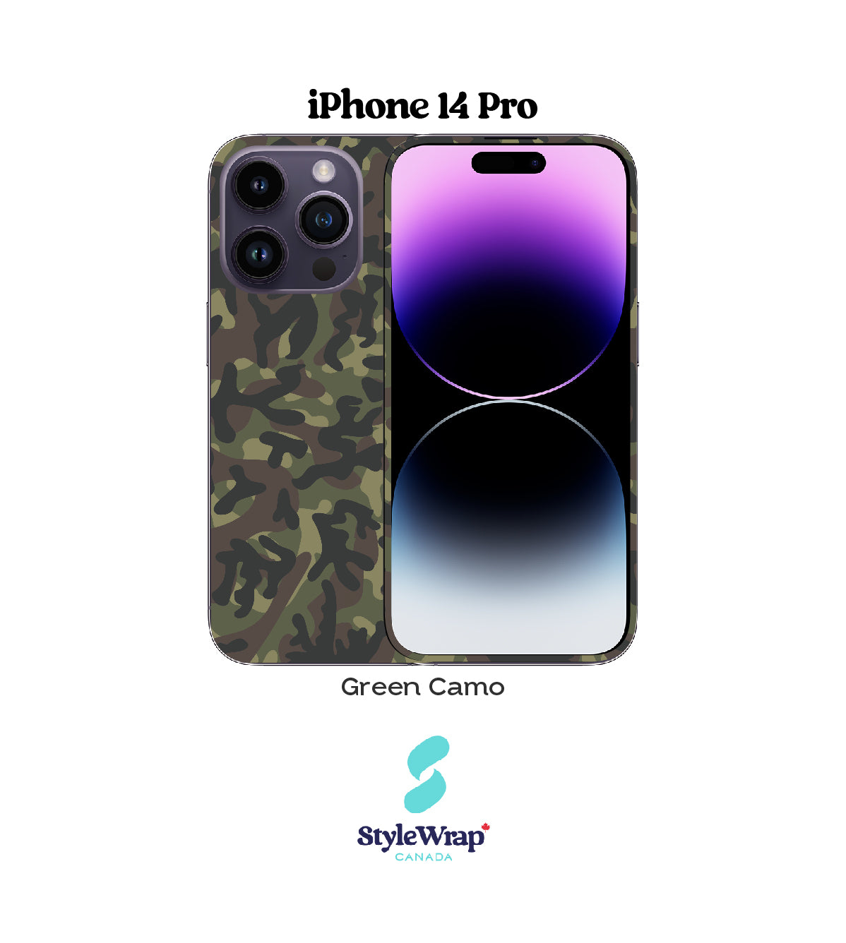 iPhone - Green Camo