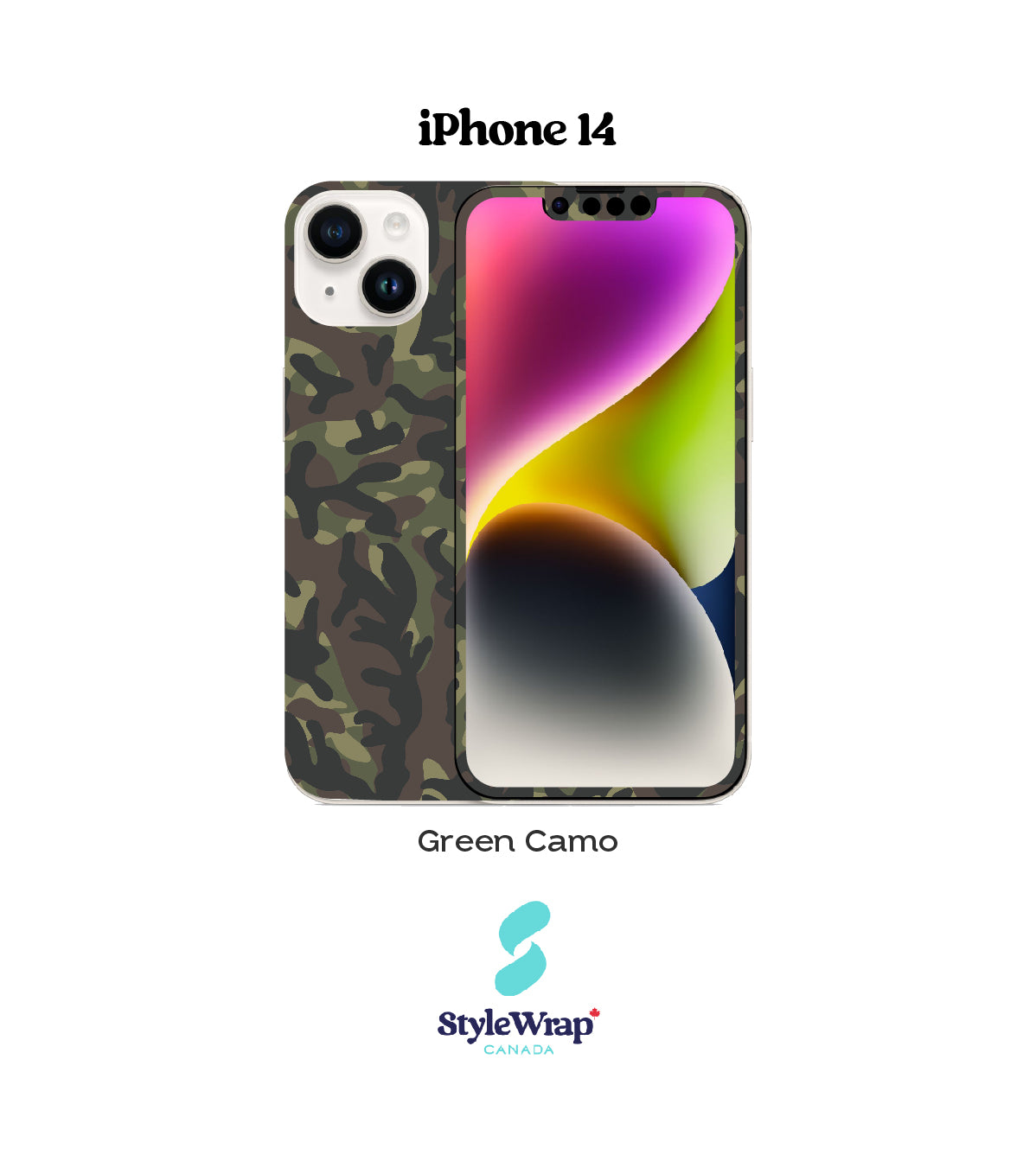 iPhone - Green Camo