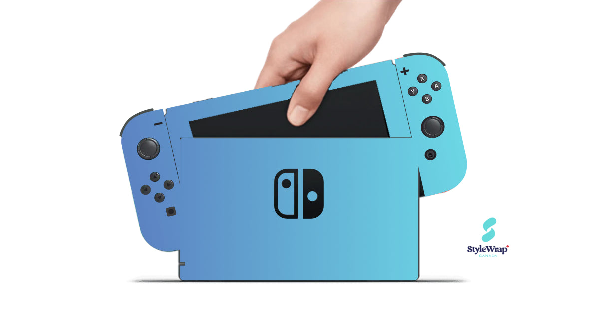 Nintendo Switch Wrap - Blueberry