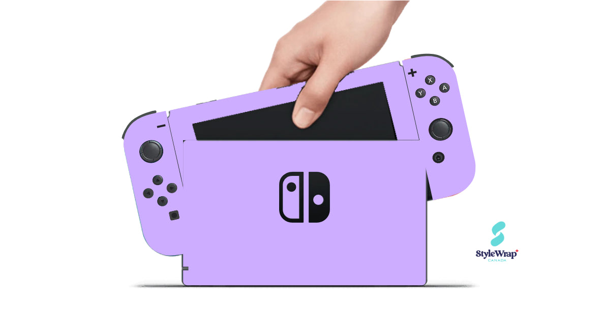 Nintendo Switch Wrap - Lilac