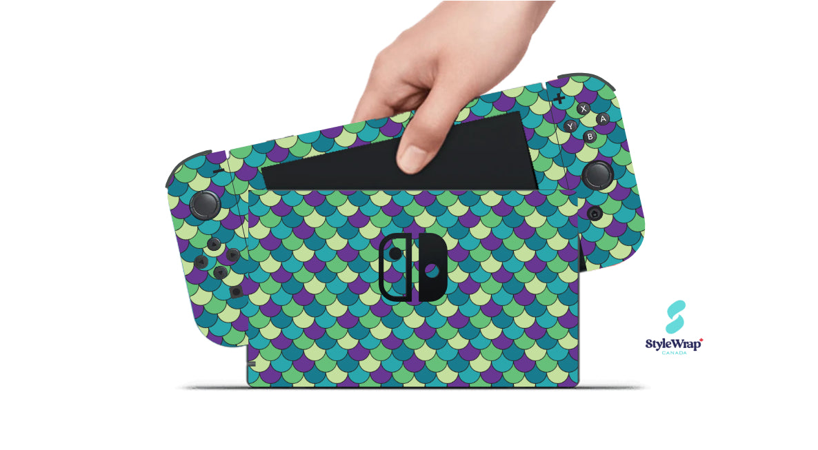 Nintendo Switch Wrap - Mermaid Scales