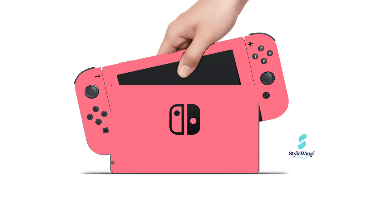 Nintendo Switch Wrap - Rose