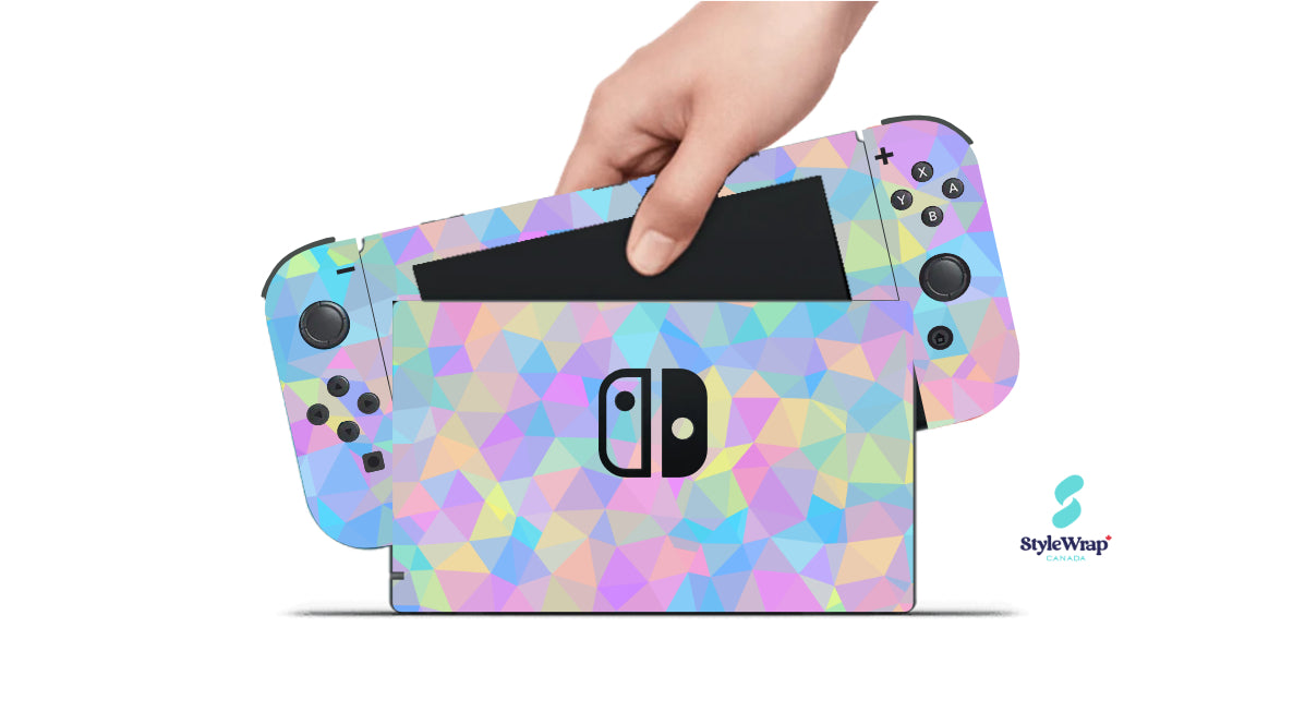 Nintendo Switch Wrap - Whimsical Geometric