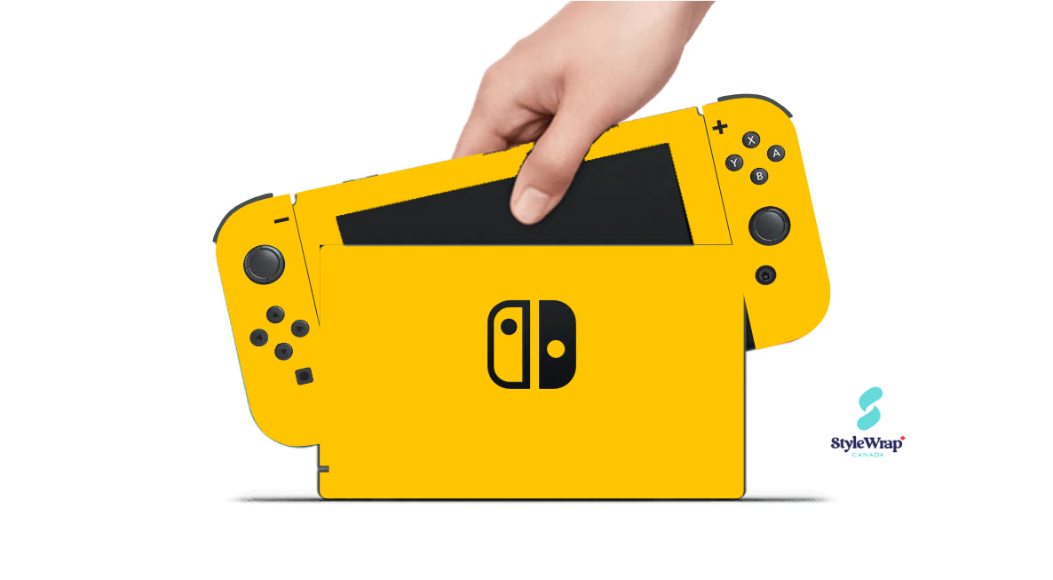 Nintendo Switch Wrap - Yellow