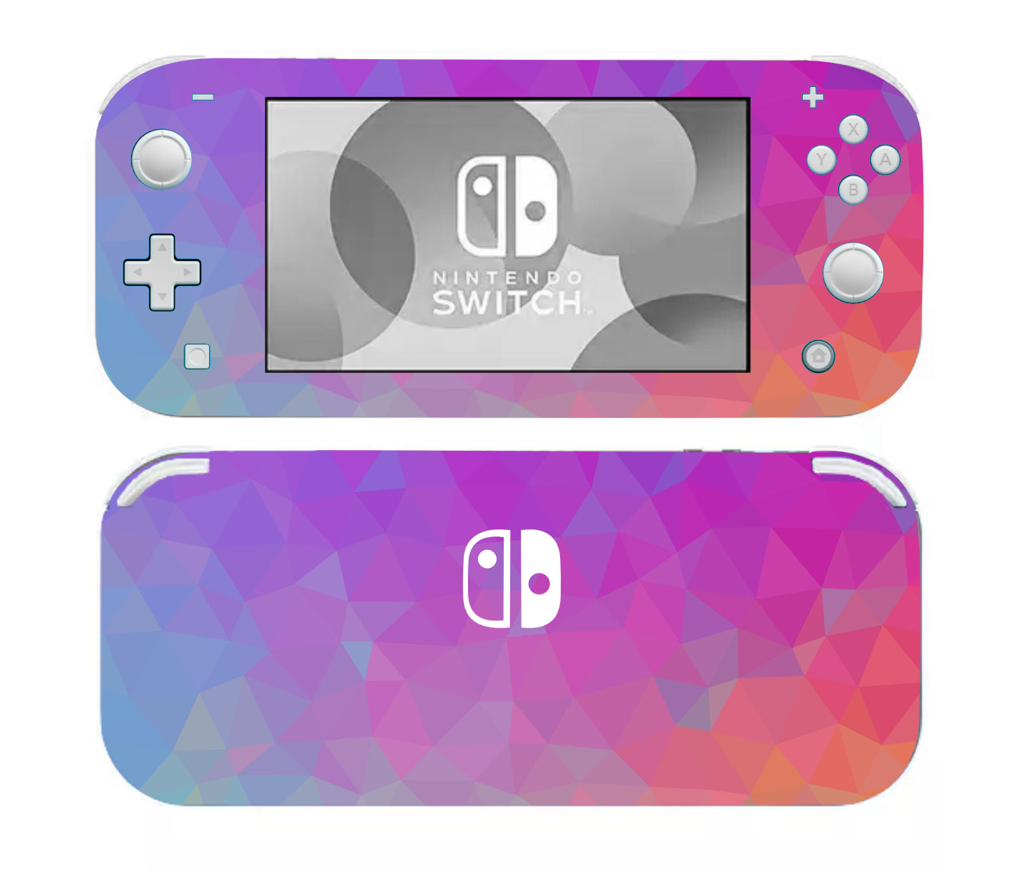 Nintendo Switch Lite - Geometric Rainbow