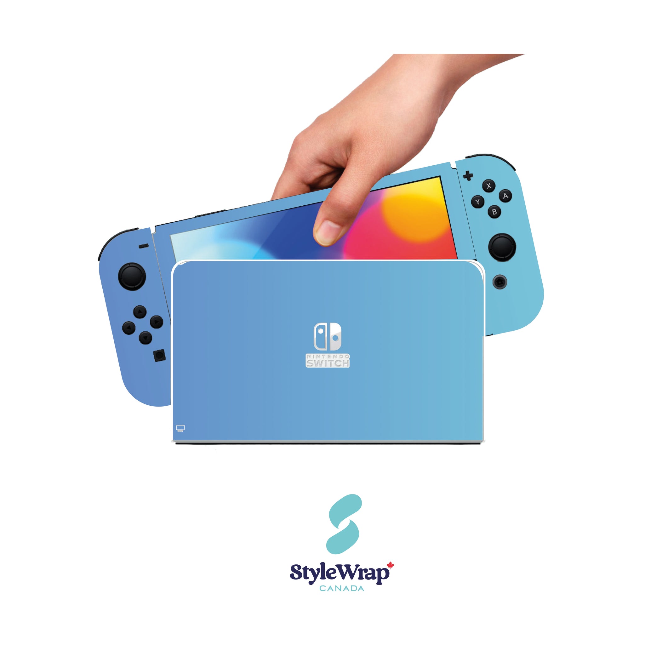 Nintendo Switch Wrap - Blueberry