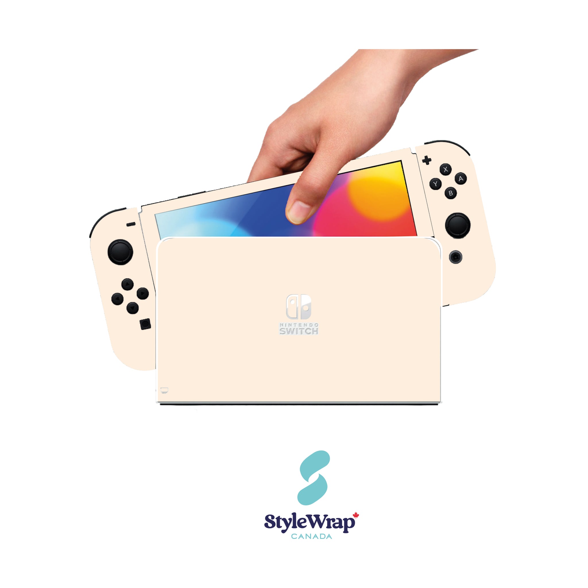 Nintendo Switch Wrap - Cream