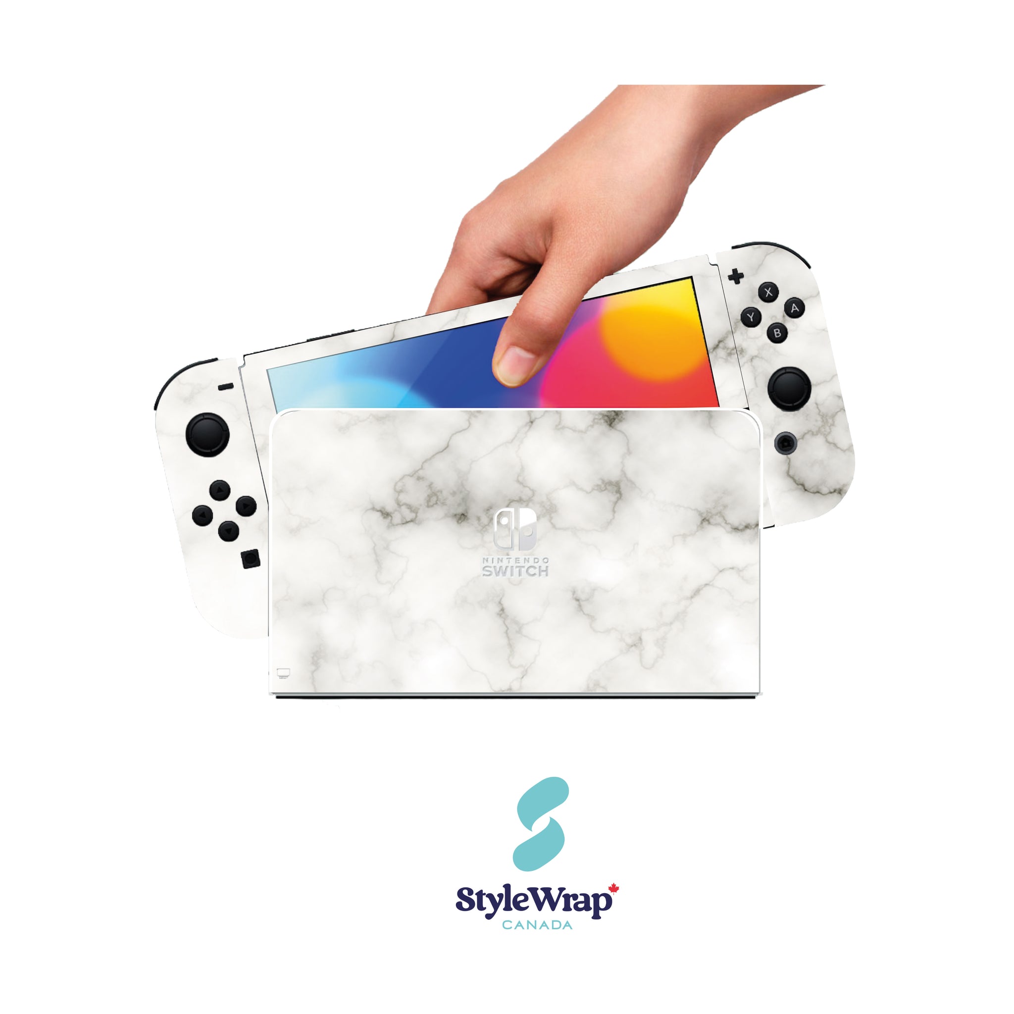 Nintendo Switch Wrap - Marble