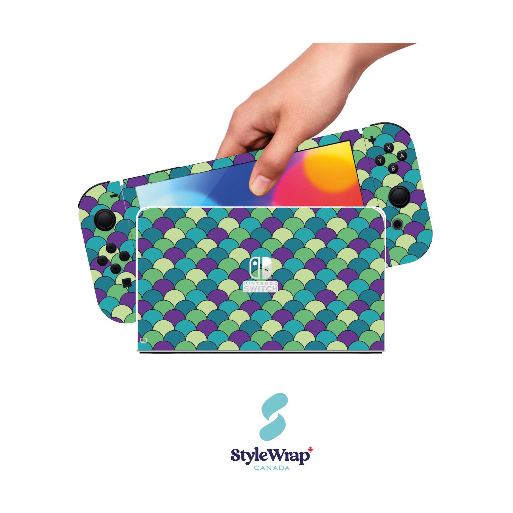 Nintendo Switch Wrap - Mermaid Scales