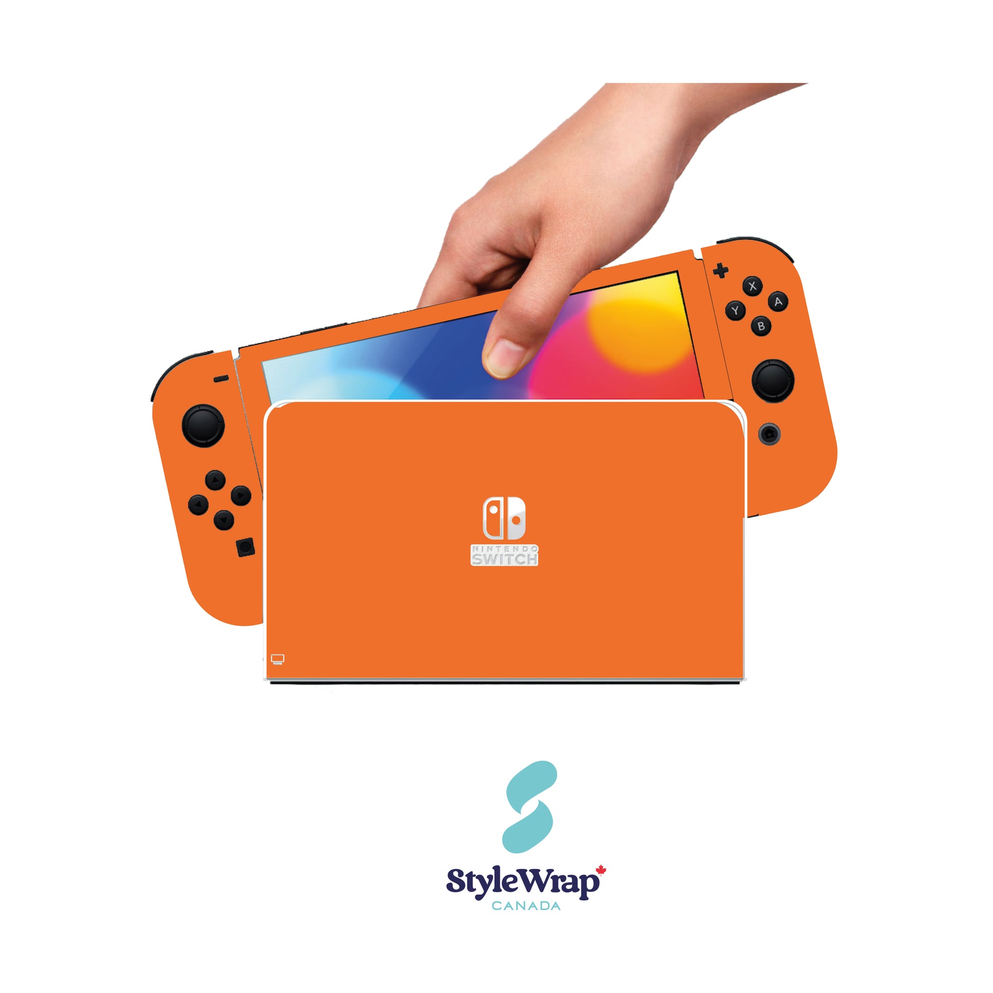 Nintendo Switch Wrap - Orange