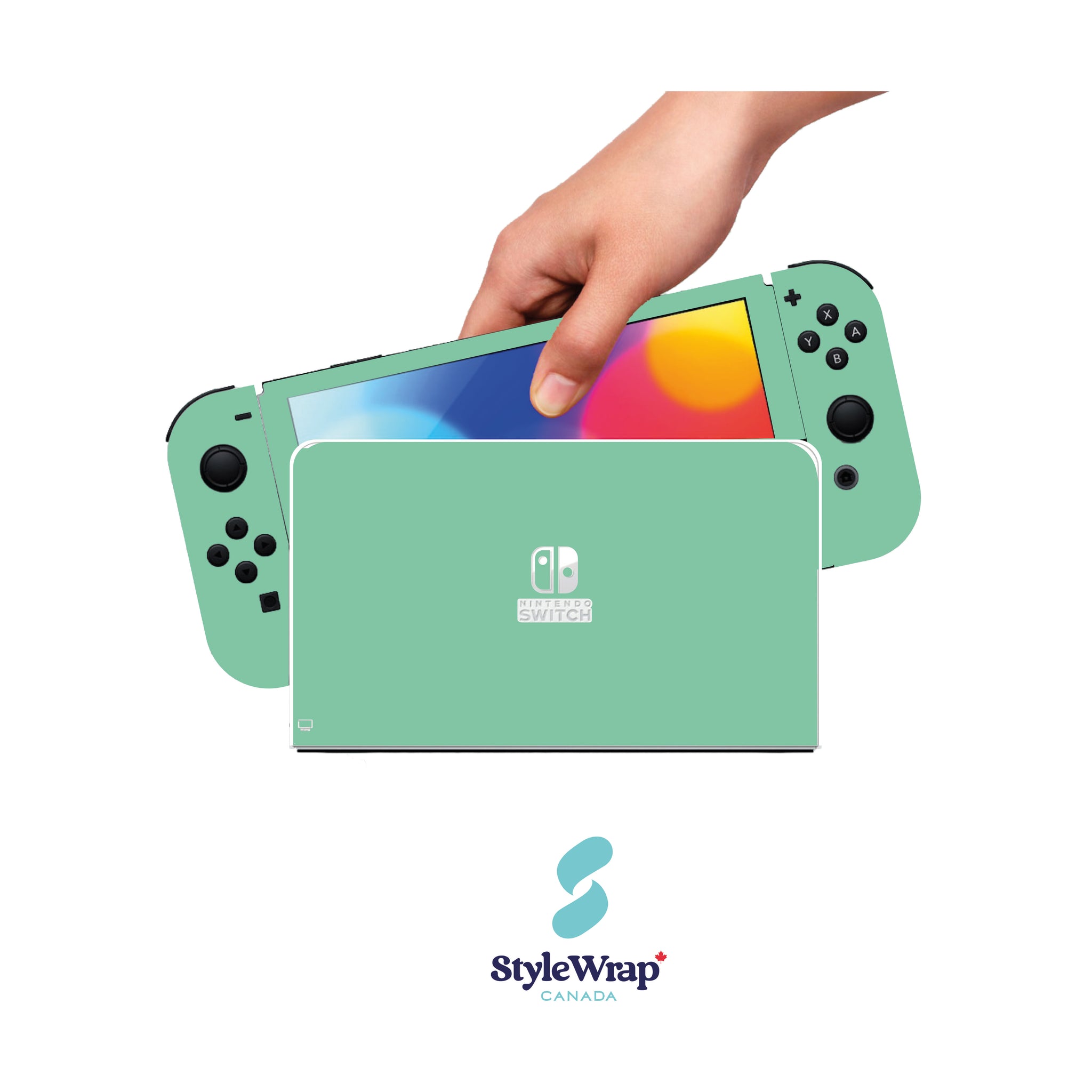 Nintendo Switch Wrap - Seafoam Green