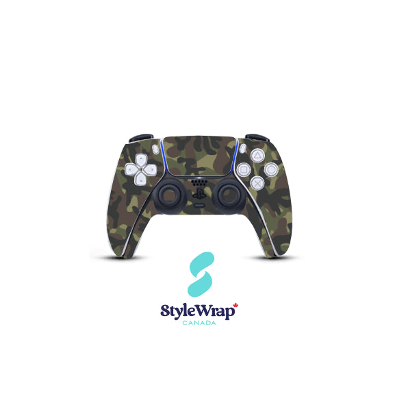 PlayStation 5 - Green Camo