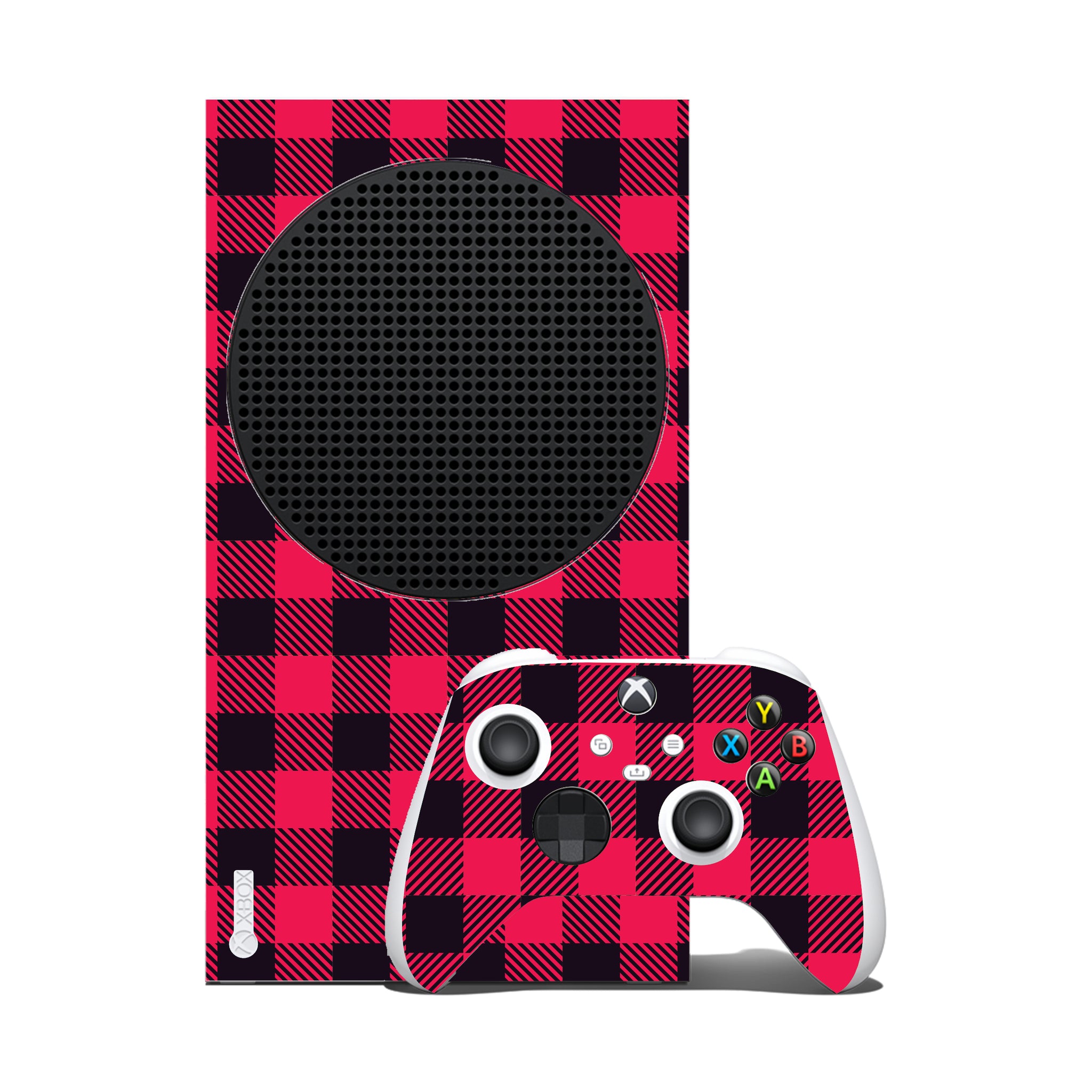 Xbox Series S - Red Plaid