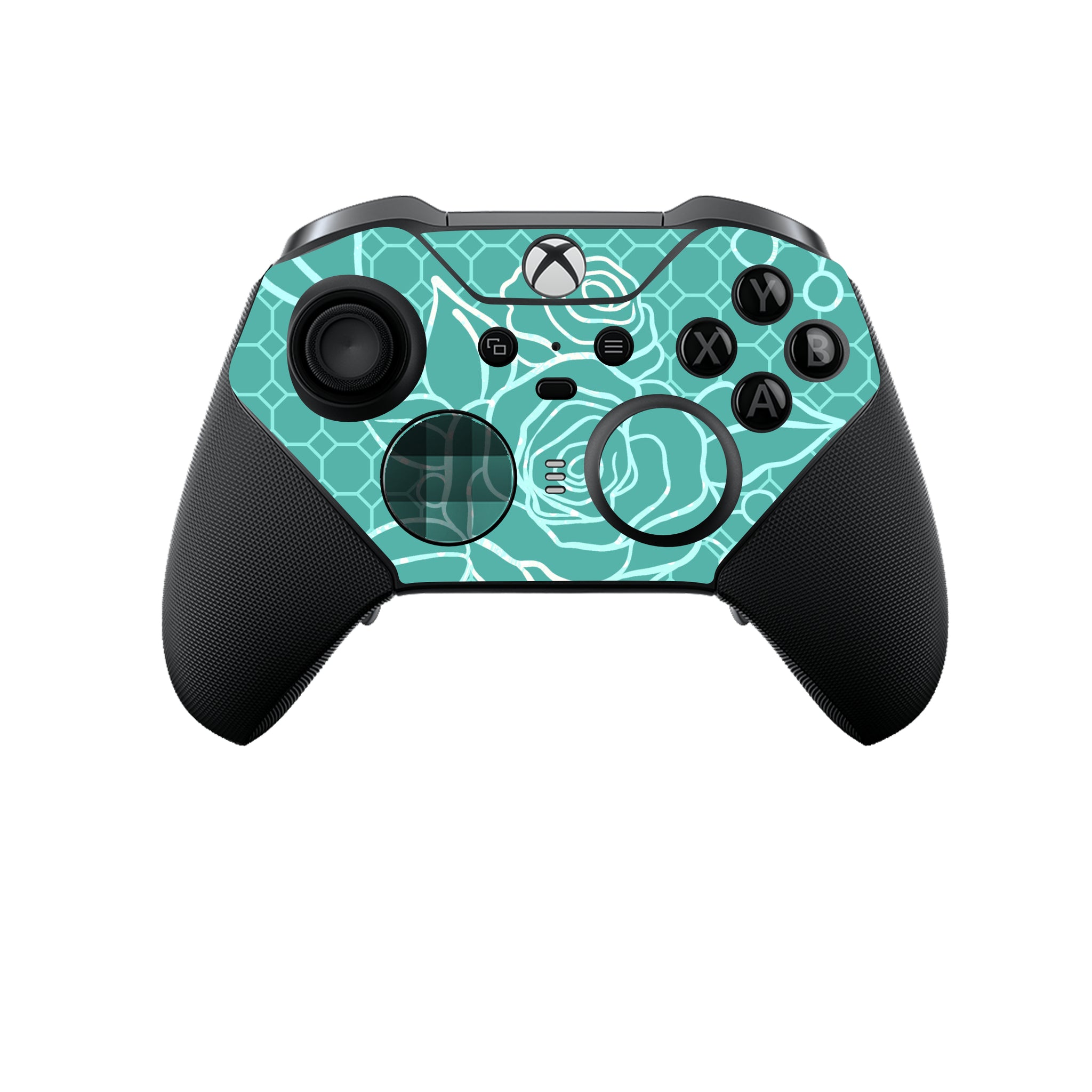 Xbox Series X - Teal Floral