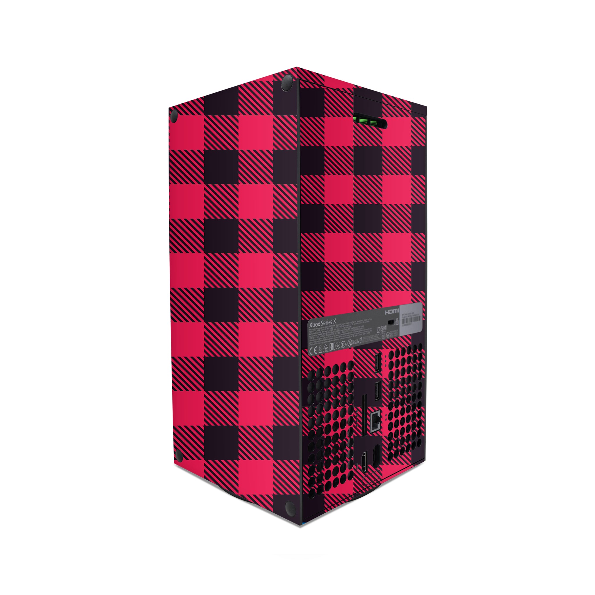 Xbox Series X - Red Plaid