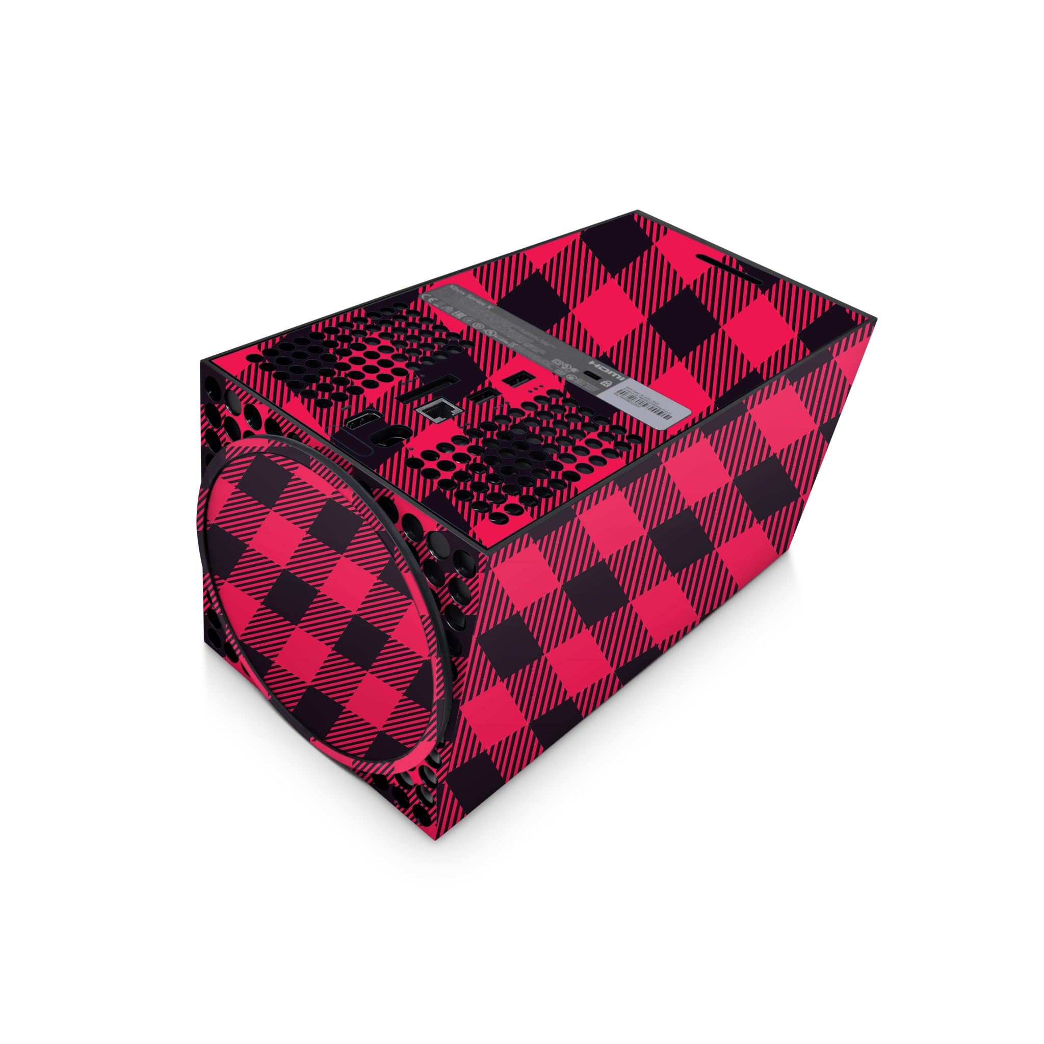 Xbox Series X - Red Plaid