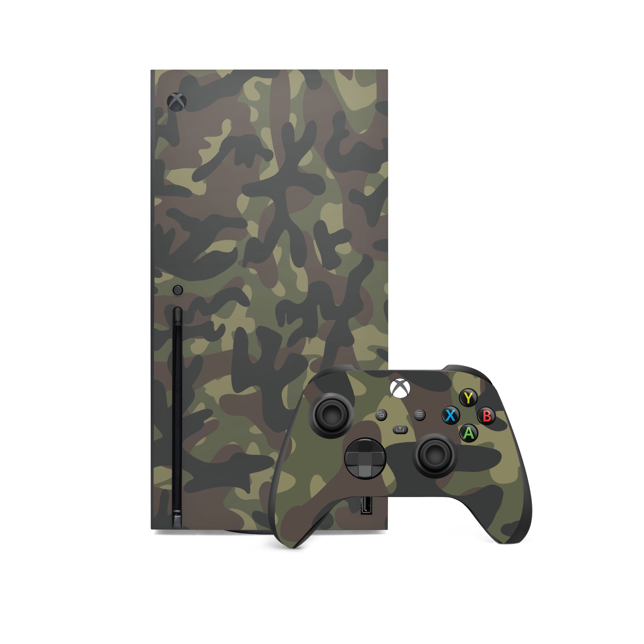 Xbox Series X - Green Camo