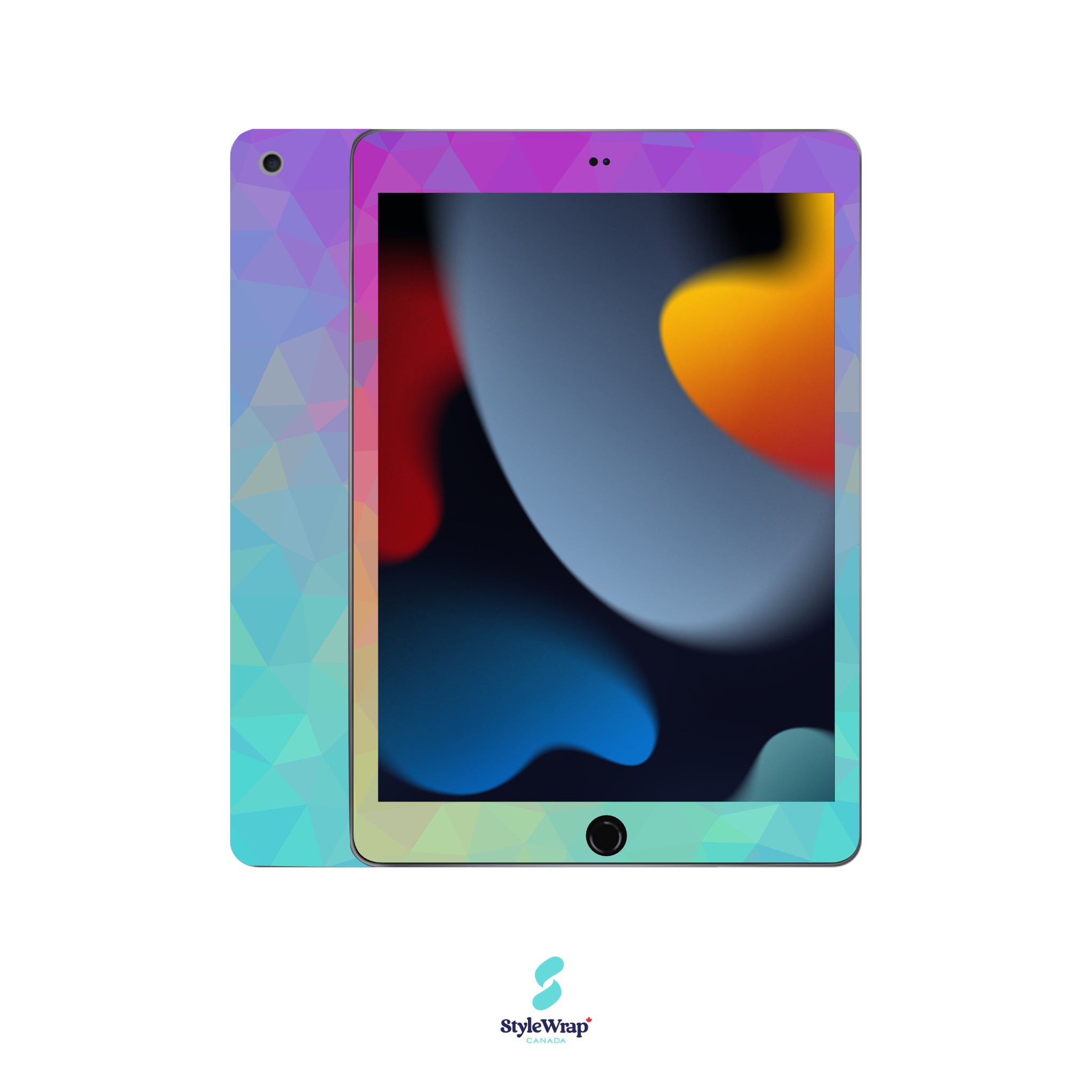 iPad - Geometric Rainbow