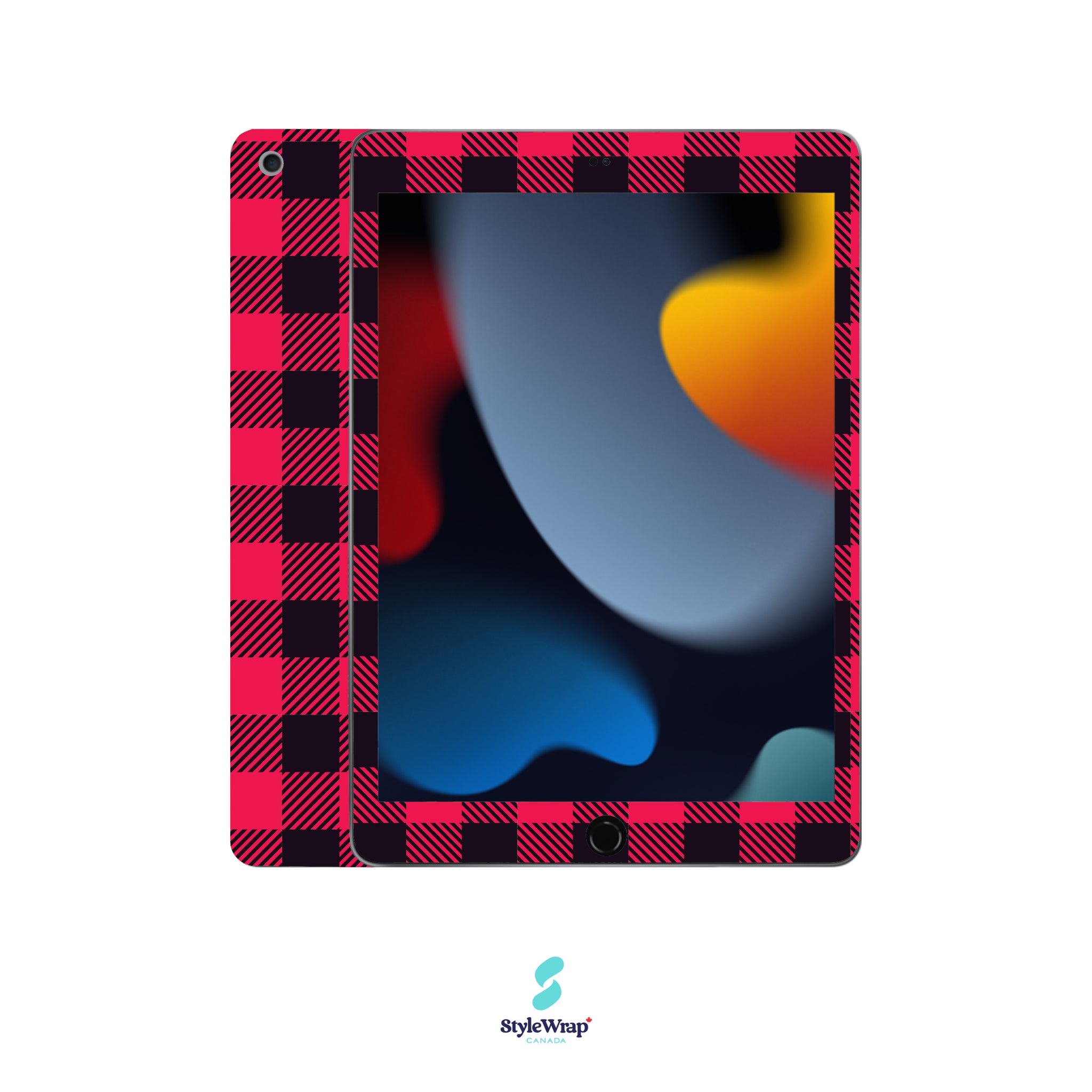 iPad - Red Plaid