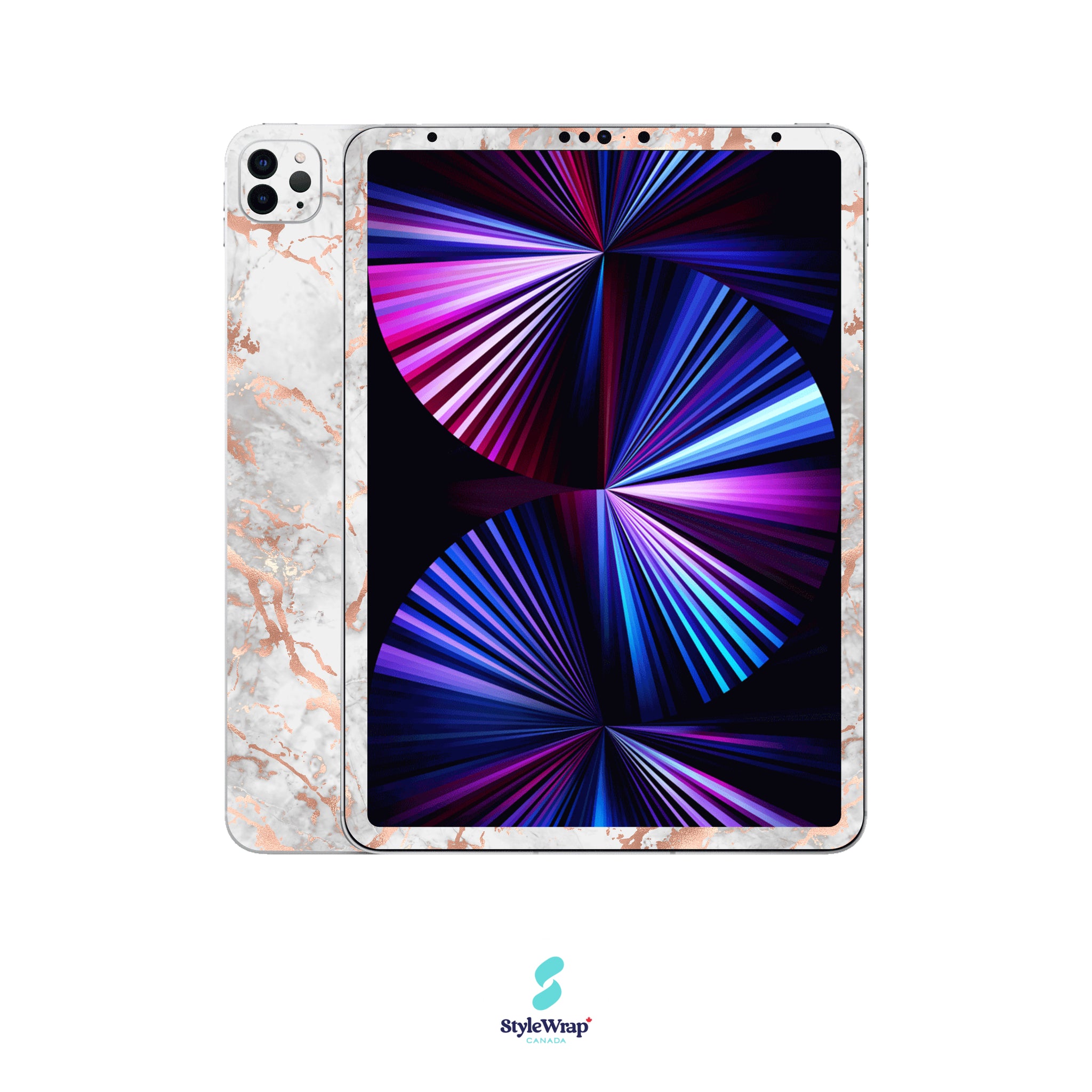 iPad - Rose Gold Marble