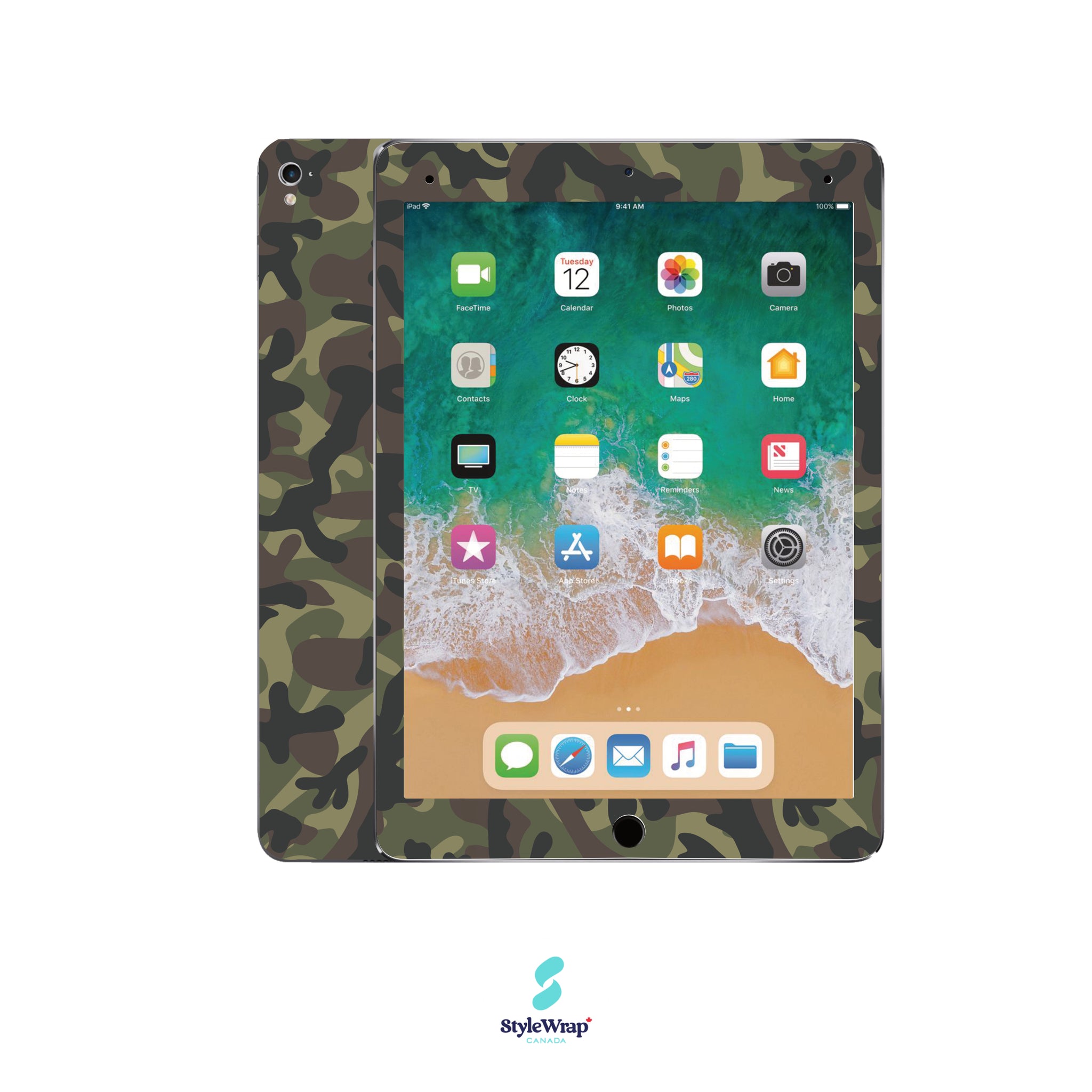 iPad - Green Camo